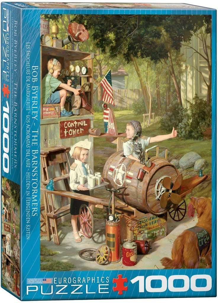 Puzzle 1000 Piece - The Barnstormers by Bob Byerley Jigsaw Puzzle 6000-0440 - figurineforall.com