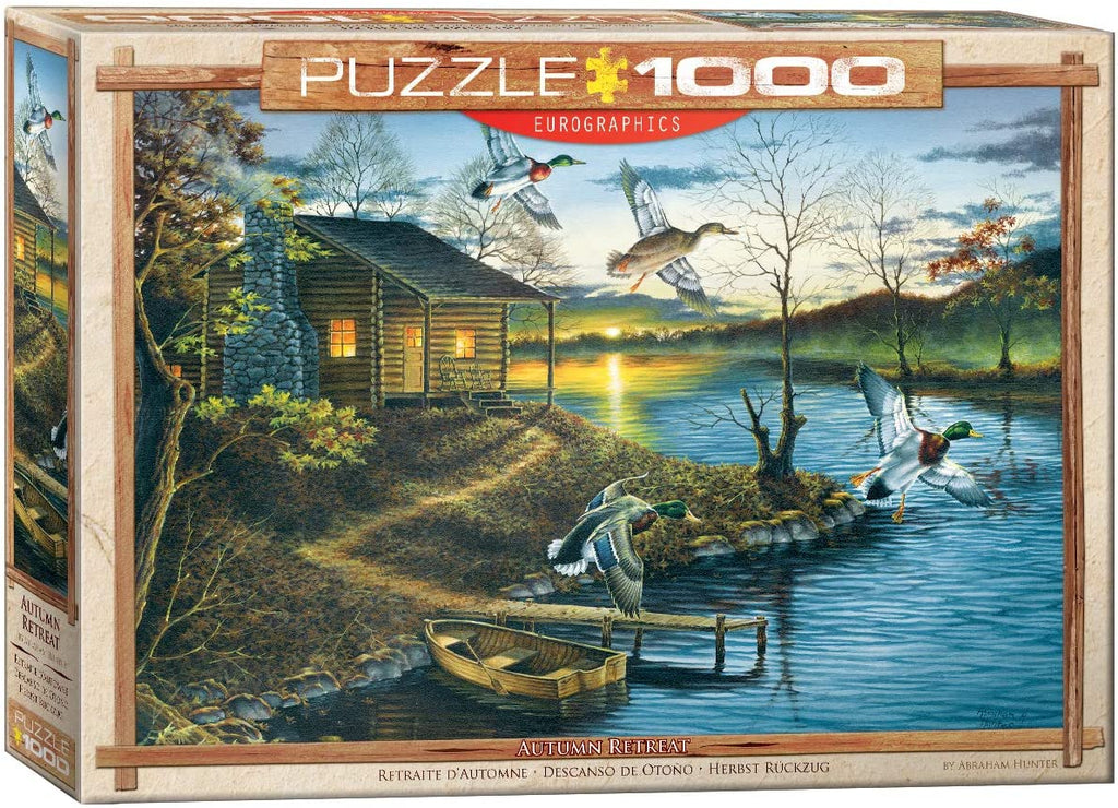 Puzzle 1000 Piece - Autumn Retreat Jigsaw Puzzle 6000-0862 - figurineforall.com
