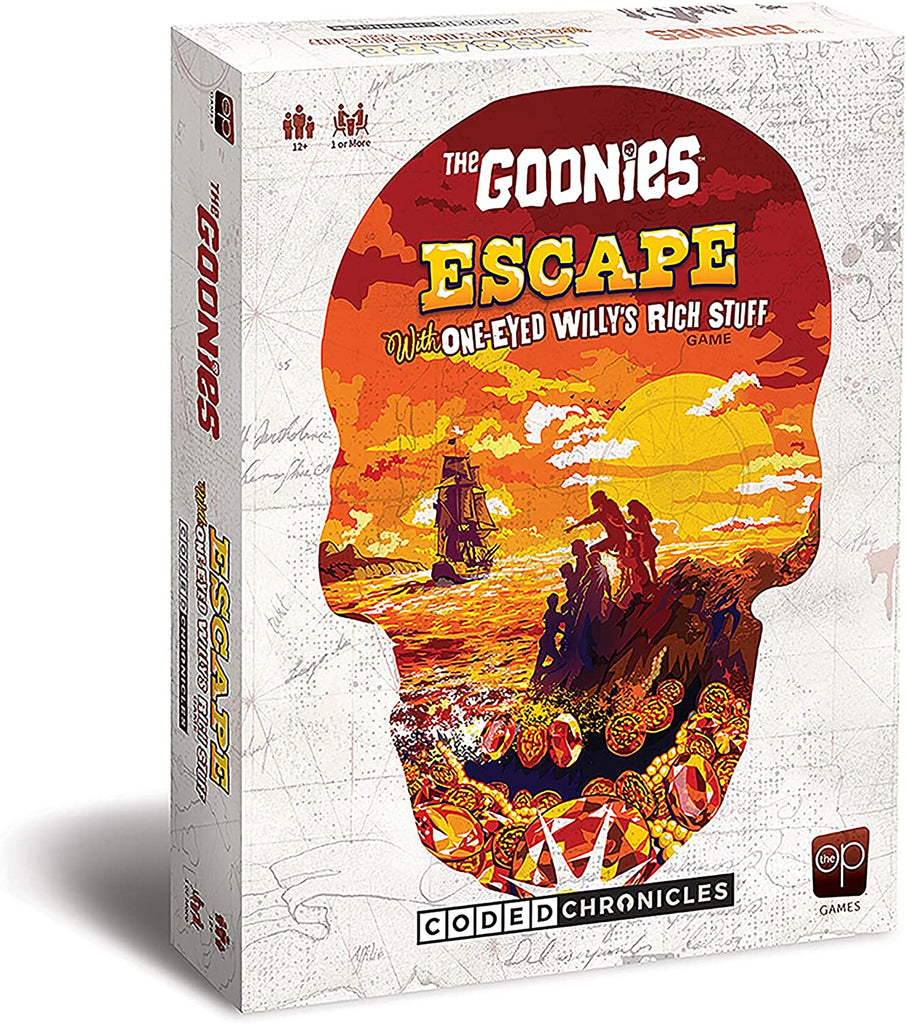 Coded Chronicles Game The Goonies: Escape with One-Eyed Willy’s Rich Stuff Board Games - figurineforall.com