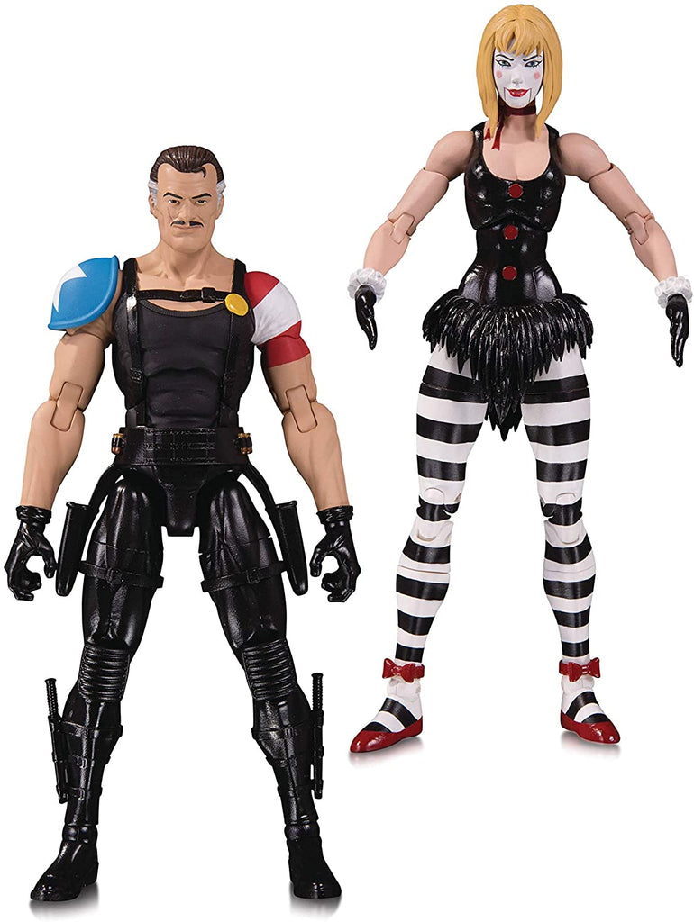DC Collectibles Doomsday Clock: The Comedian & Marionette Action Figures (2 Pack) - figurineforall.com