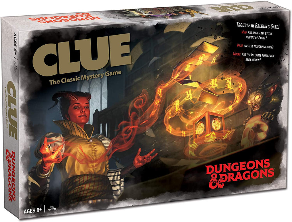 Clue Dungeons & Dragons (2019 Version) Board Game - figurineforall.com
