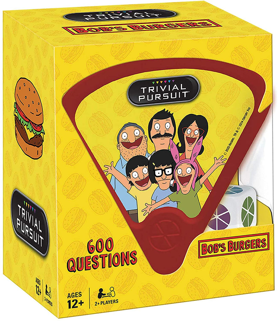 Trivial Pursuit Bob's Burgers (Quickplay Edition) Trivia Questions Game - figurineforall.com