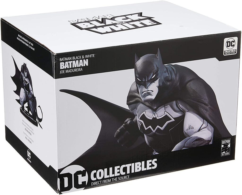 DC Collectibles Batman Black & White: Batman by Joe Madureira Statue - figurineforall.com