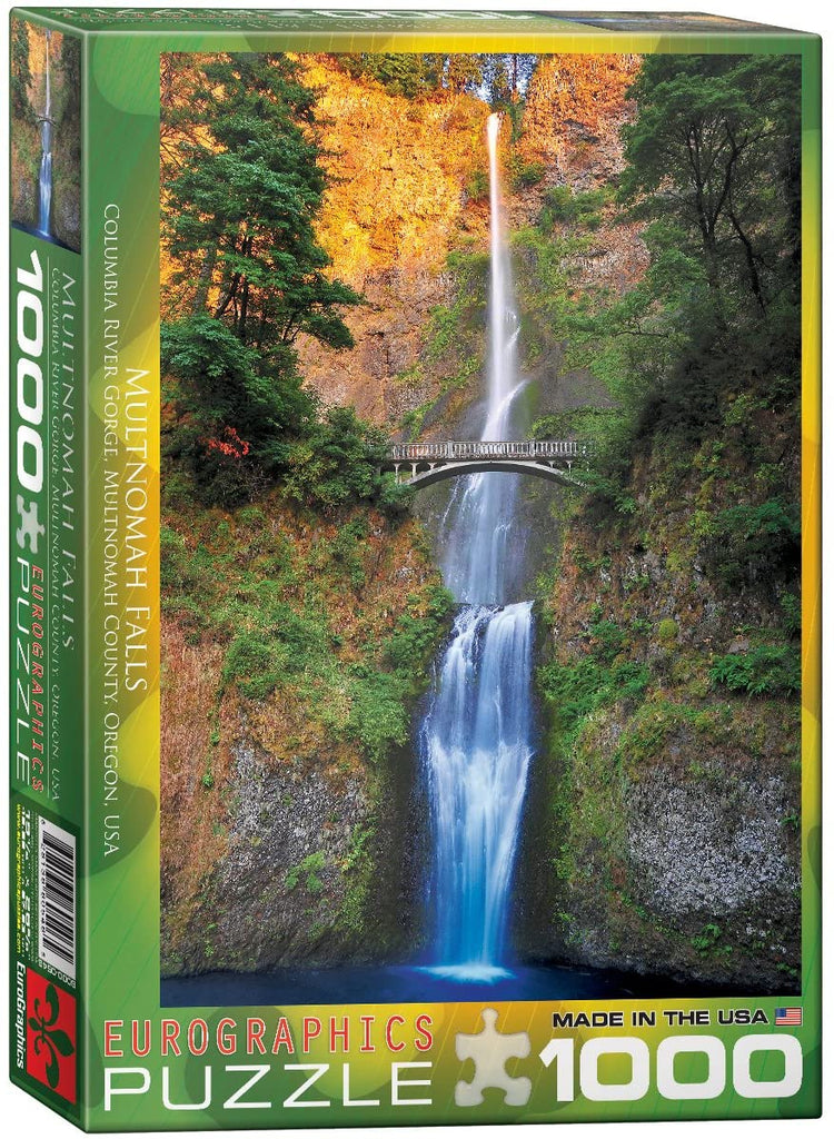 Puzzle 1000 Piece - Multnomah Falls, Oregon Jigsaw Puzzle 6000-0546 - figurineforall.com