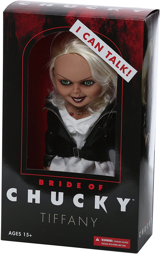 Designer Series Bride of Chucky MDS Tiffany 15 Inch Mega Scale Talking Doll - figurineforall.com