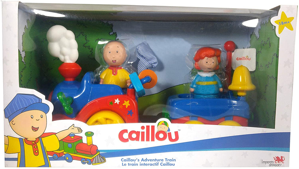 Caillou Adventure Train - Interactive Toy for Toddlers - figurineforall.com