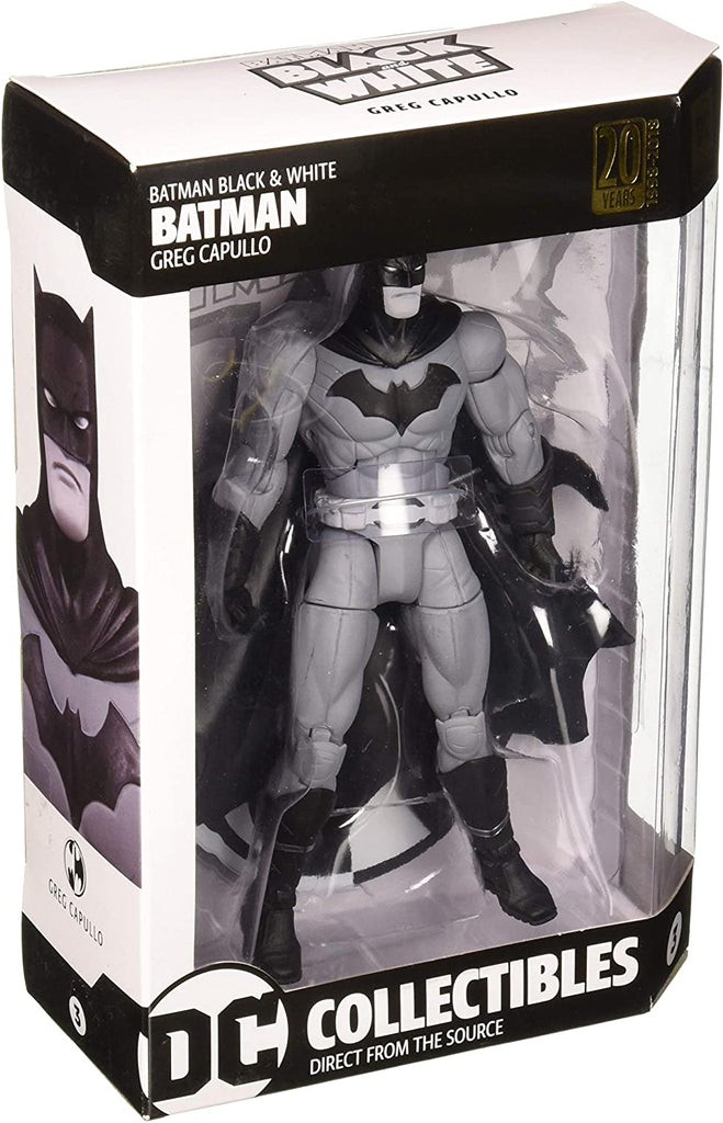 DC Collectibles Batman: Black & White Collection - Batman 6 Inch Action Figure by Greg Capullo - figurineforall.com