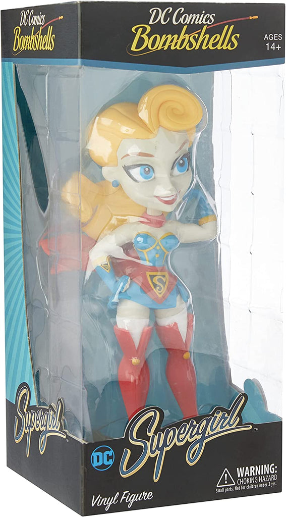 DC Comics Bombshells Supergirl 7 Inch Vinyl Figure - figurineforall.com