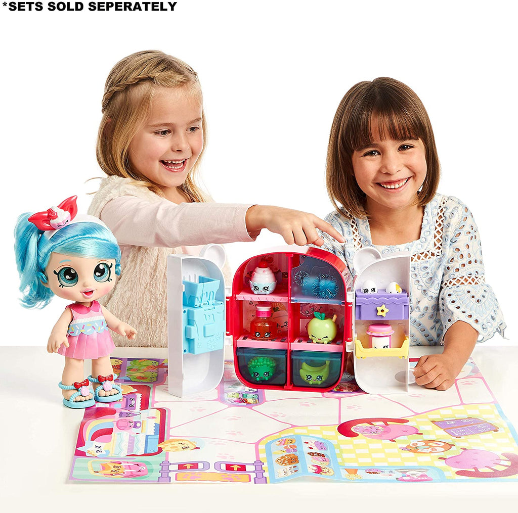 Kindi Kids Réfrigérateur Ours Petkin et Shopkins 50020 Kindi Kids Réfrigérateur Ours Petkin et Shopkins 50020