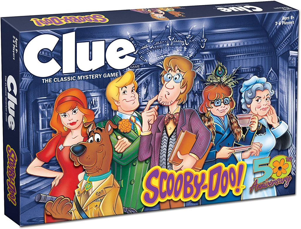 CLUE: Scooby Doo! Board Game | Official Scooby-Doo! Merchandise Based on The Popular Scooby-Doo Cartoon | Classic Clue Game Featuring Scooby-Doo Characters | Gather The Gang and Solve The Mys