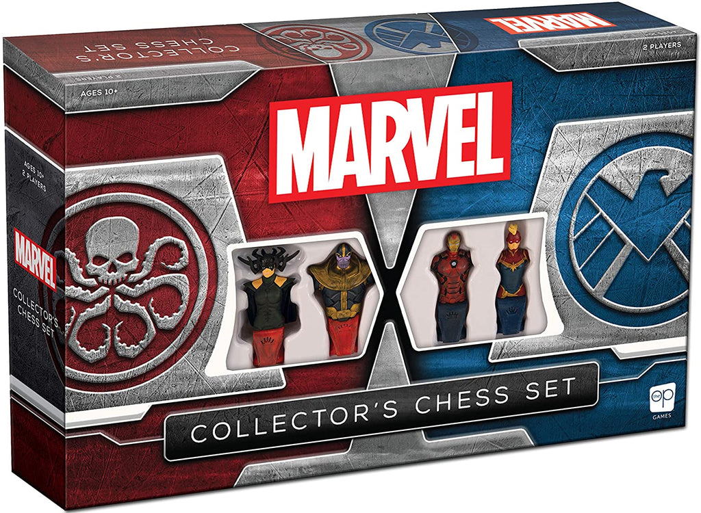 Chess Set Marvel Collectors Board Game - figurineforall.com