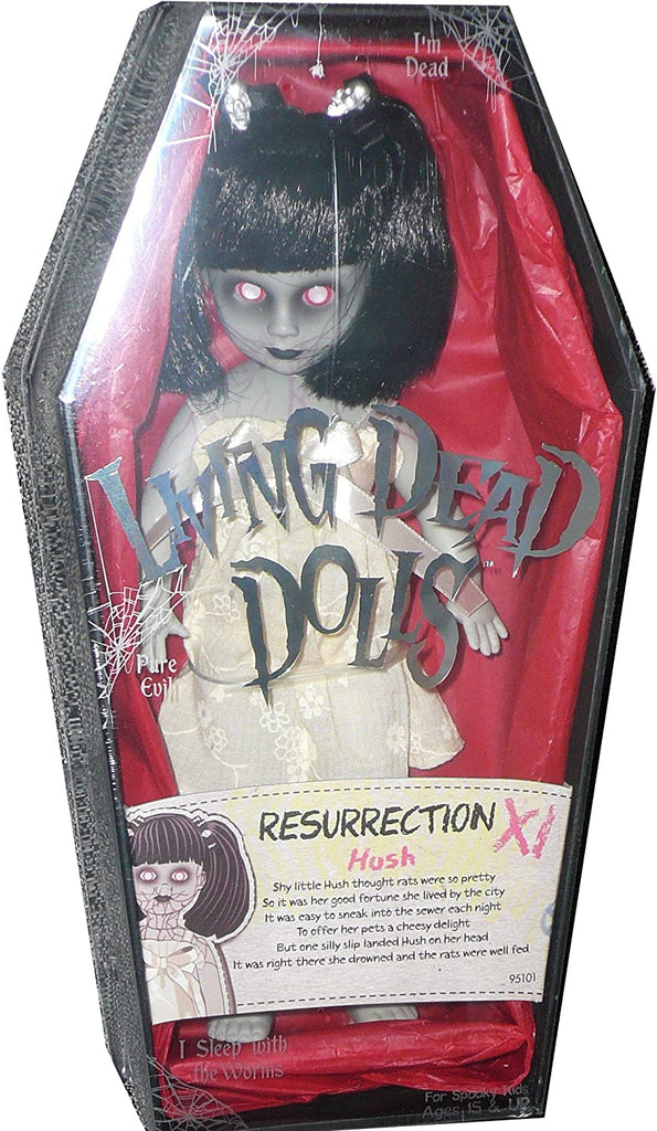 Living Dead Dolls Mezco Resurrection XI (11) Exclusive - Hush 10 Inch Doll Ltd 275 pcs - figurineforall.com