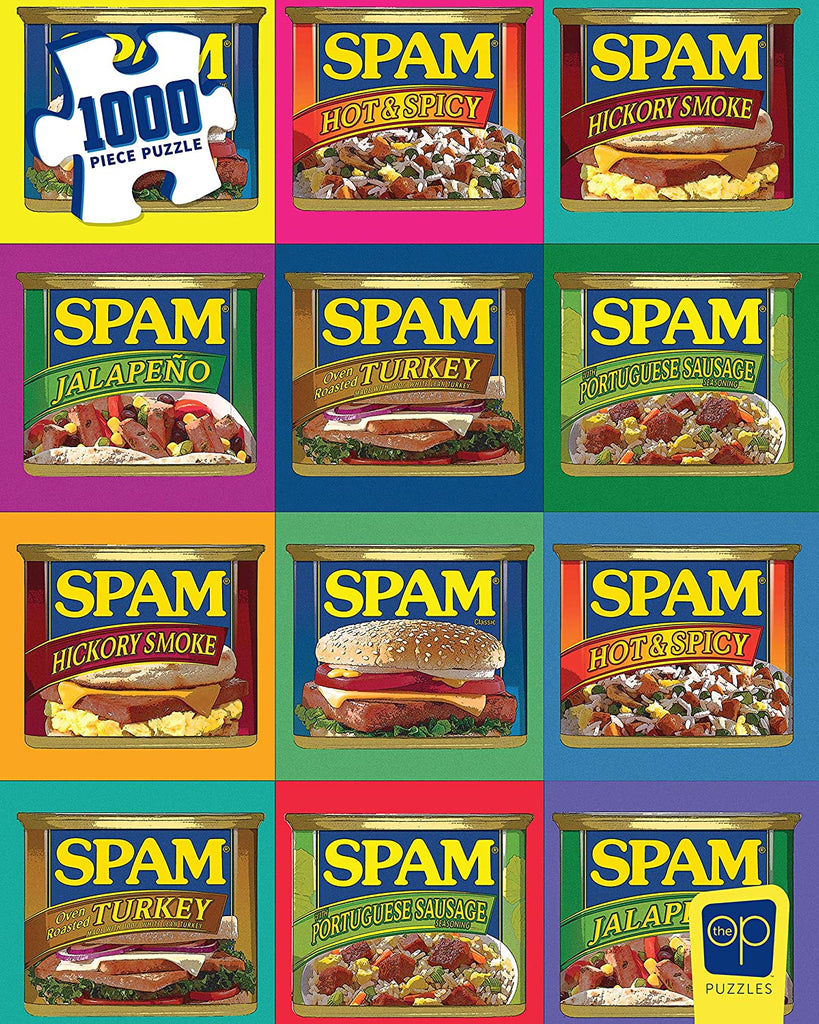 Puzzle 1000 Piece - SPAM Sizzle. Pork. and. Mmm. Jigsaw Puzzle - figurineforall.com