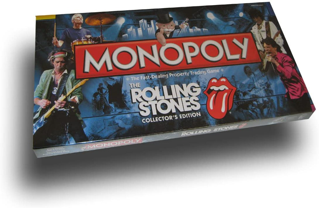 Monopoly The Rolling Stones Collector's Edition Board Game - figurineforall.com
