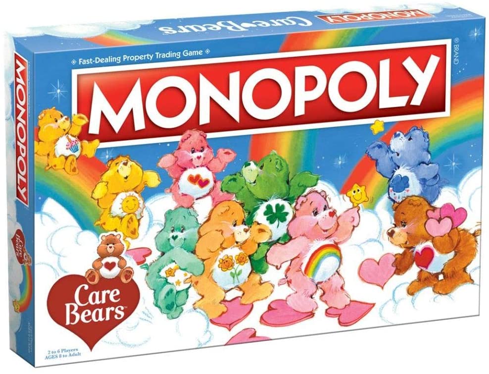 Monopoly Care Bears Board Game - figurineforall.com