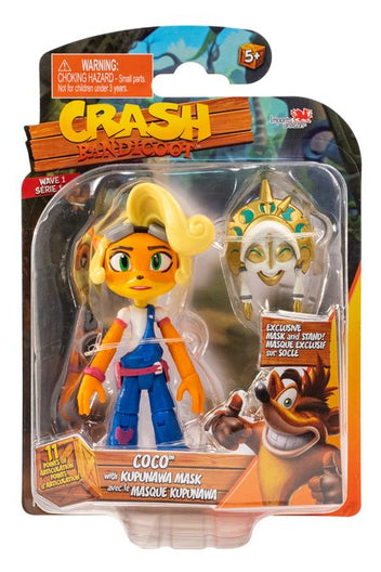 クラッシュ・バンディクー フィギュア5体セット　crash bandicoot NECA クラッシュ・バンディクー/ クラッシュ・バンディクー with