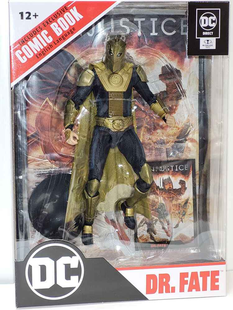 DC Multiverse Comics Page Punchers Injustice 2 - Dr. Fate W Comic 7 Inch Action Figure