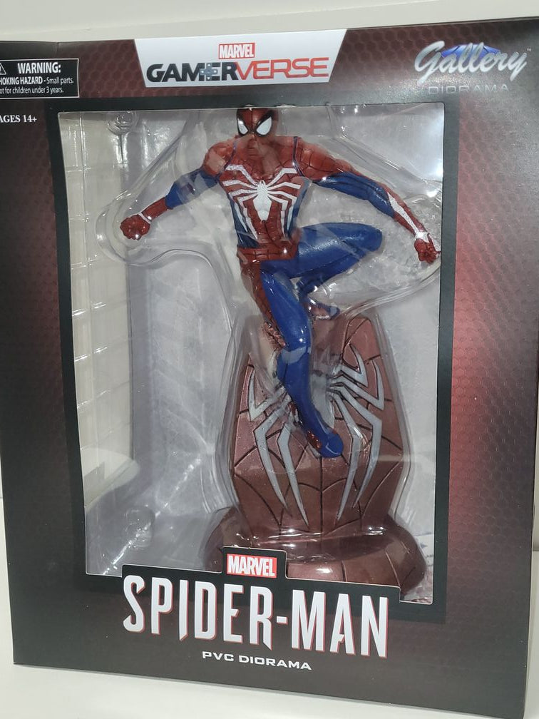 Marvel Gallery Spider-Man PS4 Video Game Version 10 Inch PVC Diorama Figure - figurineforall.com