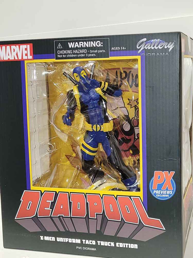 Marvel Gallery Deadpool Taco Truck Deadpool 10 Inch Showcase PX Exclusive PVC Diorama Figure