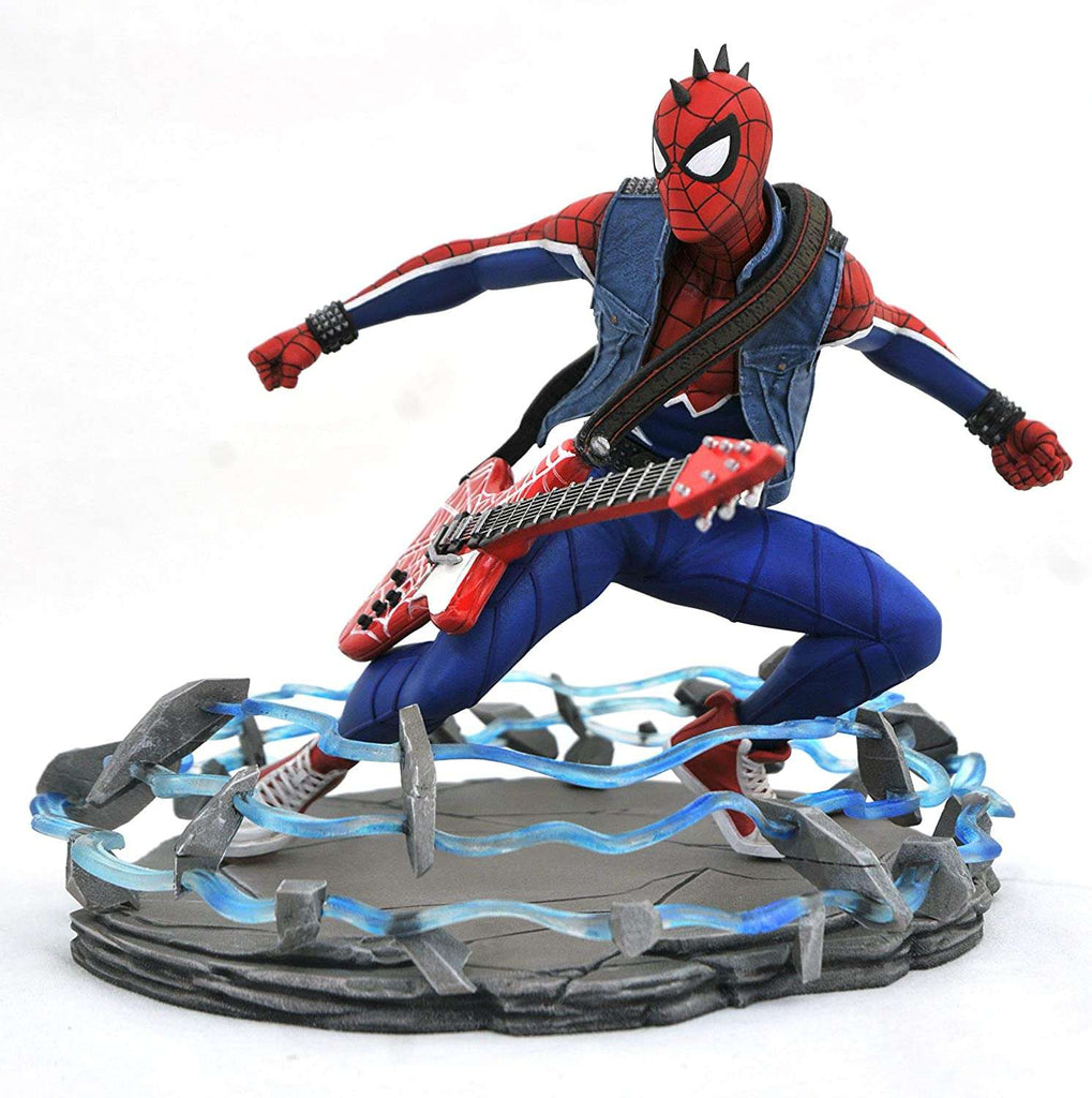 Marvel Gallery Gaming Playstation 4 Version Spider-Verse Spider-Punk 7 Inch PVC Statue - figurineforall.com