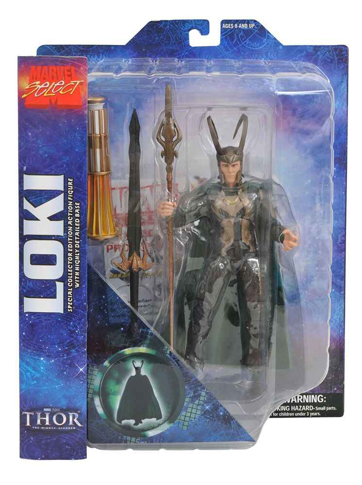 Diamond Select Toys Marvel Select: Mighty Thor Action Figure, Multicolor