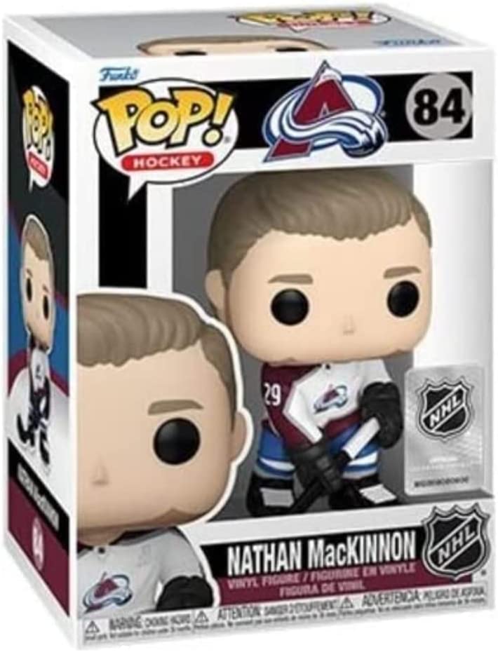 Pop Sports NHL Colorado Avalanche 3.75 Vinyl Figure - Nathan MacKinnon #84