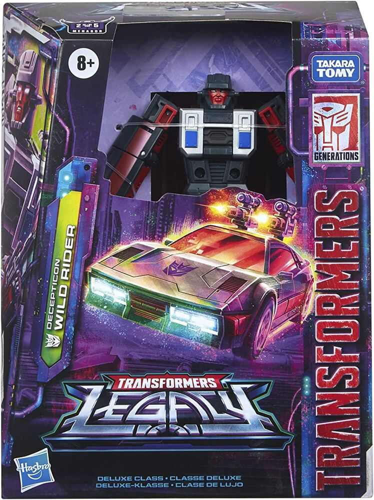 Transformers Legacy Deluxe Series Decepticon Wild Rider 5.5 Inch Action Figure