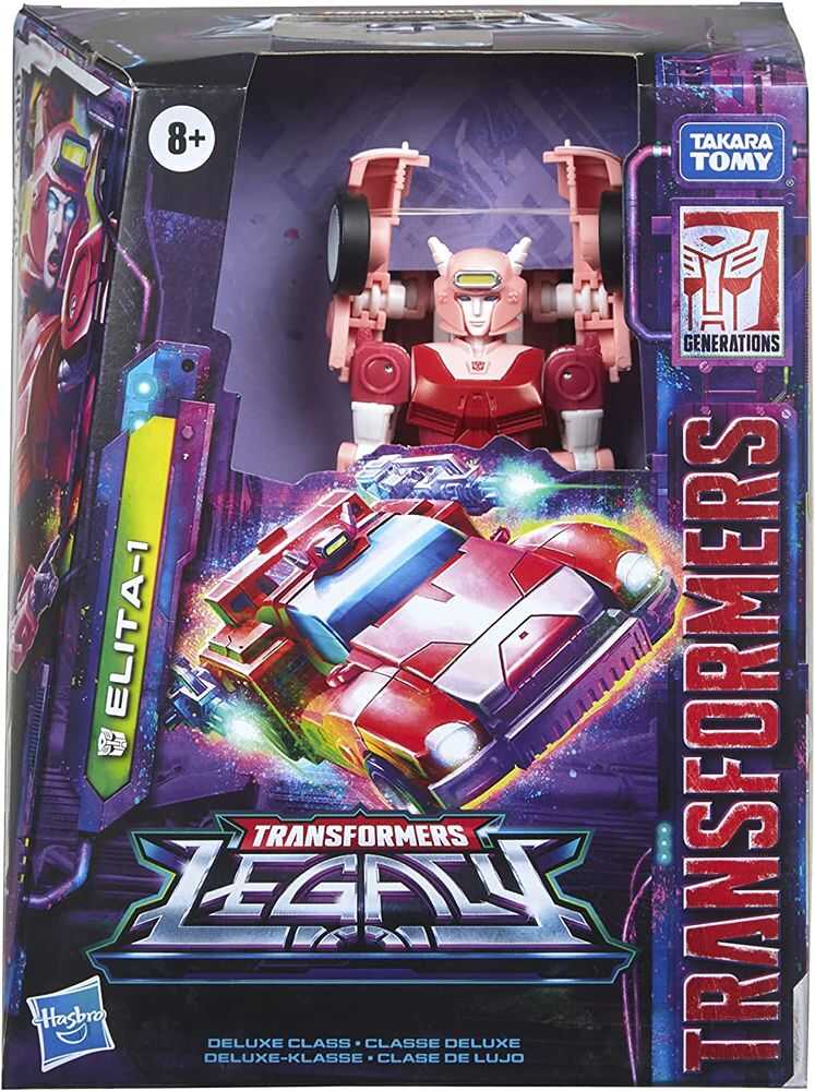 Transformers Legacy Deluxe Series Elita-1 5.5 Inch Action Figure