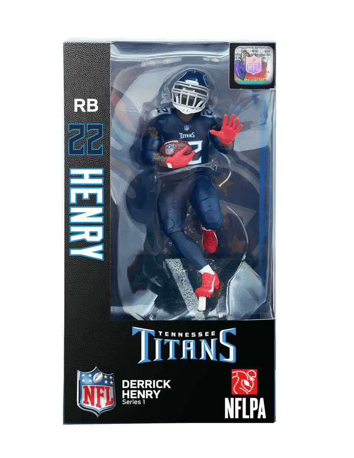 NFL Football Wave 1 Derrick Henry Tennessee Titans 6 Inch Action Figure - figurineforall.com