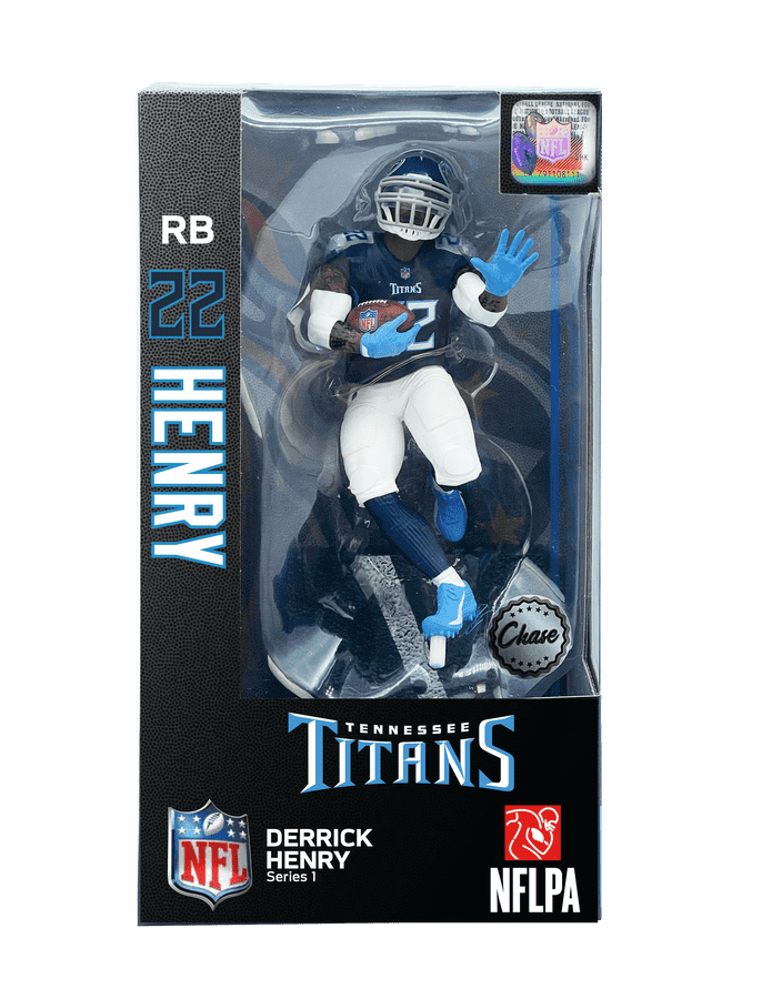 NFL Football Wave 1 Derrick Henry Tennessee Titans 6 Inch Chase Action Figure - figurineforall.com