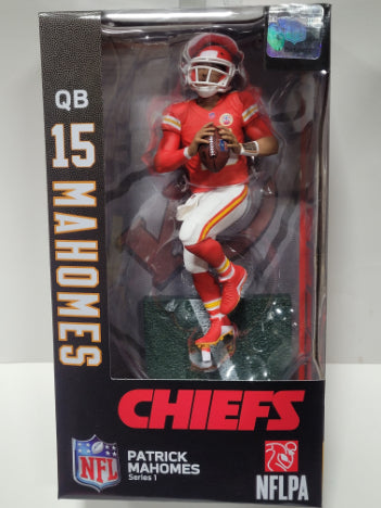 NFL Football Wave 1 Patrick Mahomes Kansas City Chiefs 6 Inch Action Figure - figurineforall.com