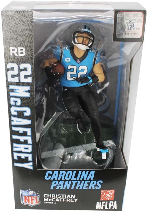 NFL Football Wave 2 Christian Mccaffrey Carolina Panthers 6 Inch Action Figure Series 2 - figurineforall.com