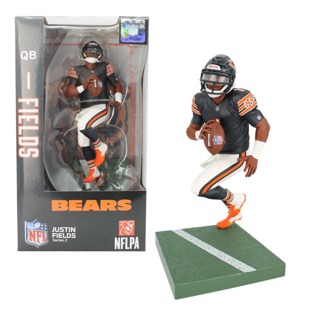 NFL Football Wave 2 JUSTIN FIELDS Chicago Bears 6 Inch Action Figure - figurineforall.com