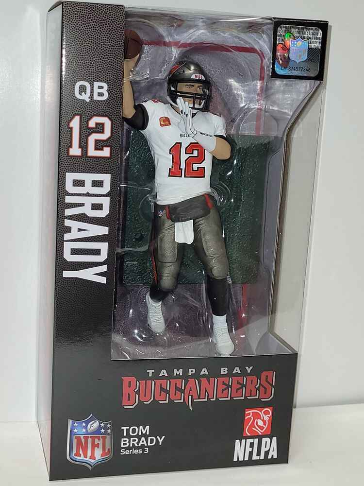 NFL Football Wave 3 Tom Brady Tampa Bay Buccaneers 7 Inch Action Figure
