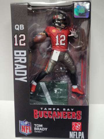 NFL Football Wave 1 Tom Brady Tampa Bay Buccaneers 6 Inch Action Figure - figurineforall.com