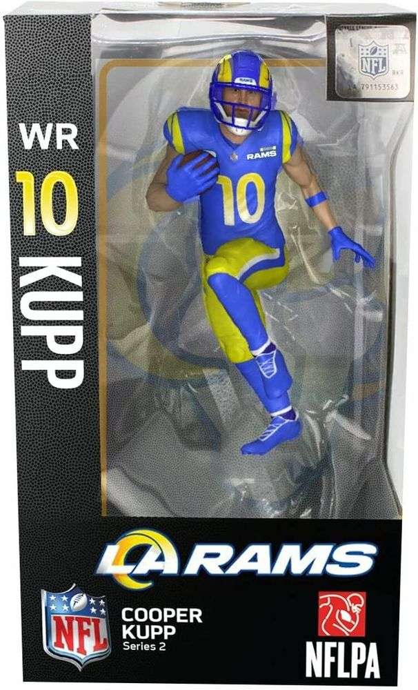 NFL Football Wave 2 Cooper Kupp Los Angeles Rams 7 Inch Action Figure