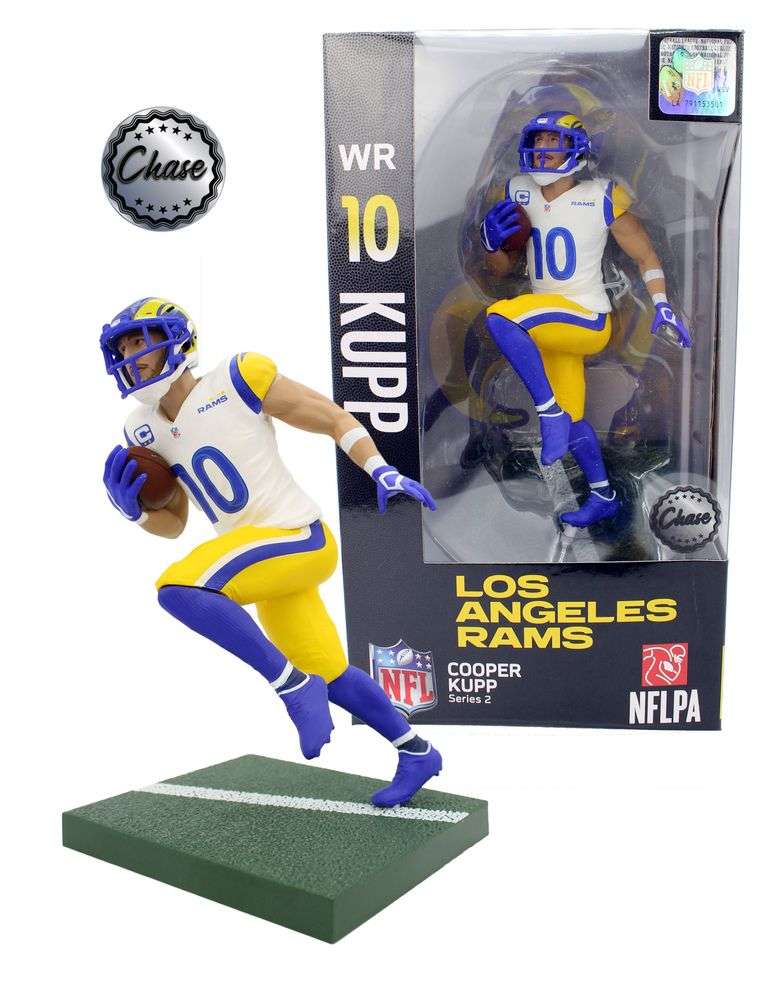 NFL Football Wave 2 Cooper Kupp Los Angeles Rams CHASE 7 Inch Action Figure