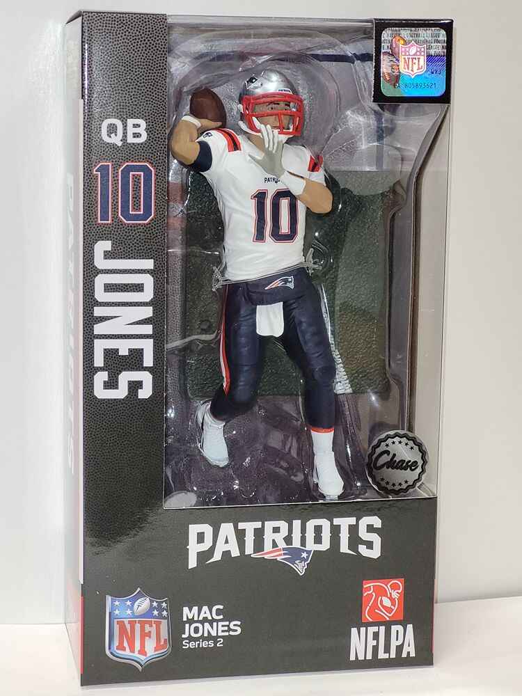 NFL Football Wave 2 Mac Jones New England Patriots CHASE 7 Inch Action Figure