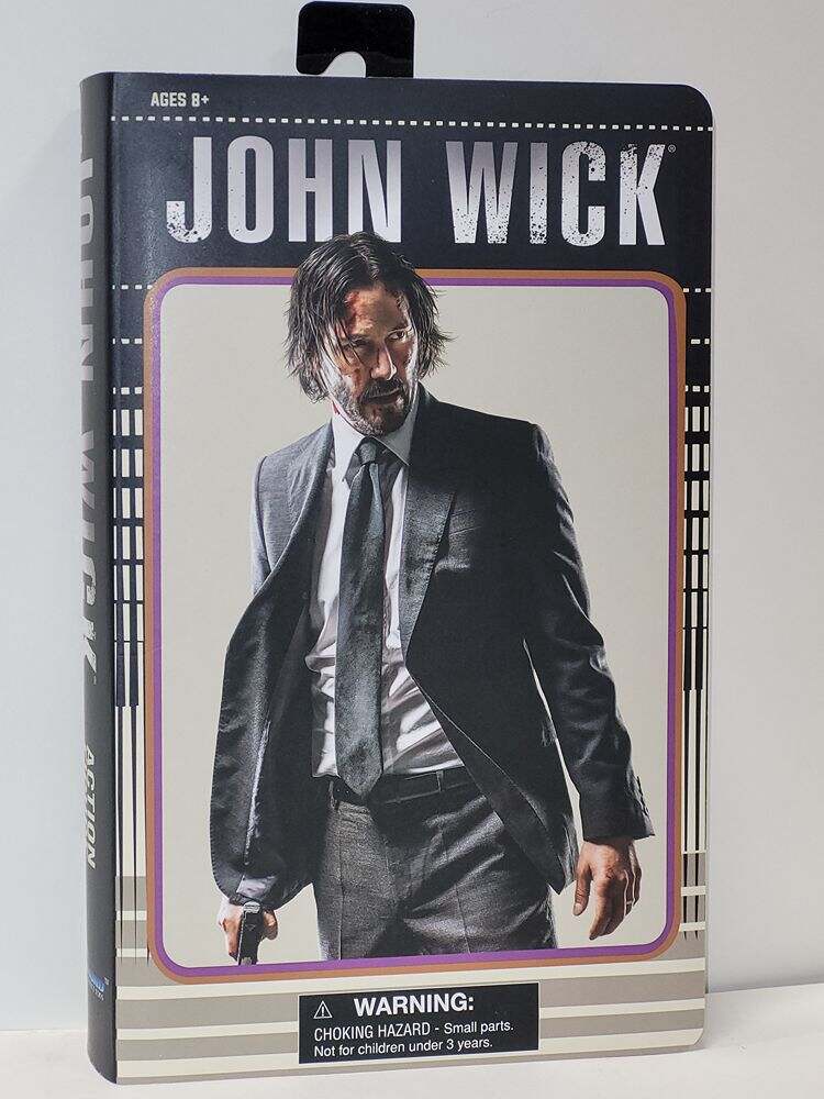John Wick SDCC 2022 VHS Package John Wick 7 Inch Action Figure