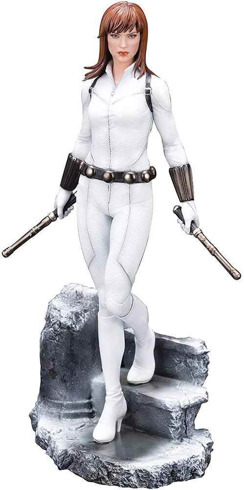 Marvel Universe Black Widow (White Costume Version) Artfx 1/10 Scale Premier Statue