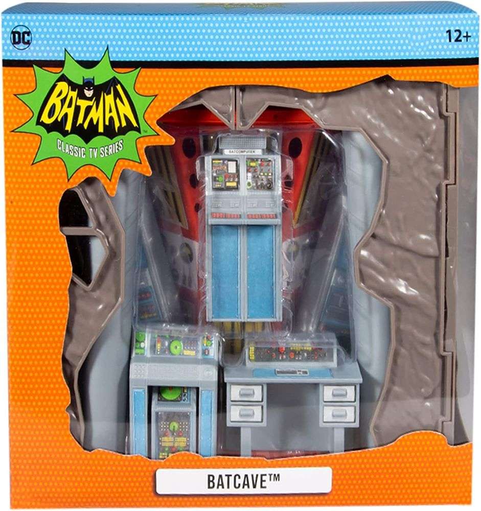 Batman Retro Classics TV Series 1960s Batcave Playset - figurineforall.com