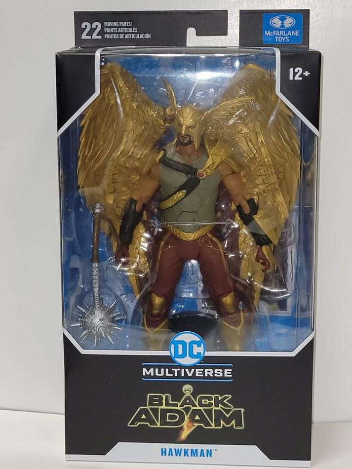 DC Multiverse Comics Black Adam Movie - Hawkman 7 Inch Action Figure - figurineforall.com