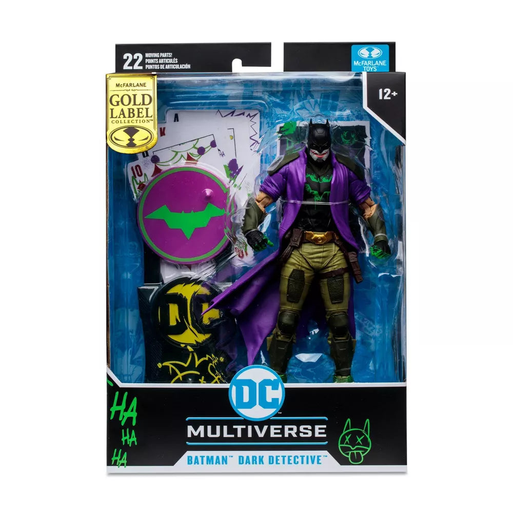 DC Multiverse Future State - Batman Dark Detective Jokerized (Gold Label) 7 Inch Action Figure