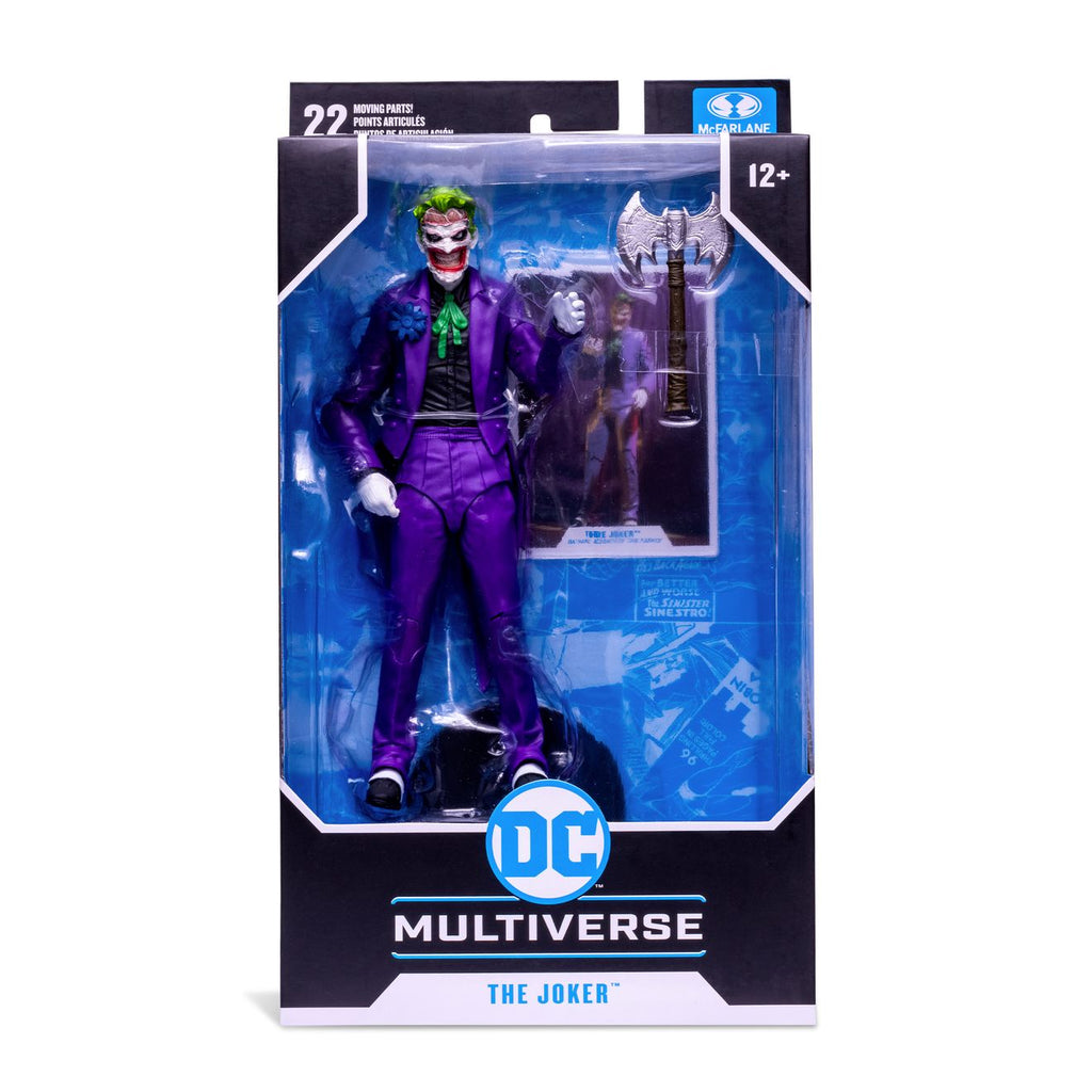DC Multiverse Comic Death of the Family The Joker 7 Inch Action Figure - figurineforall.com