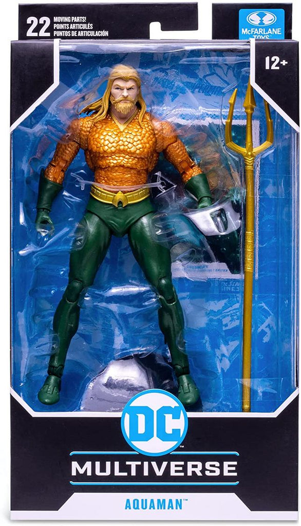 DC Multiverse Comic Endless Winter Aquaman 7 Inch Action Figure - figurineforall.com