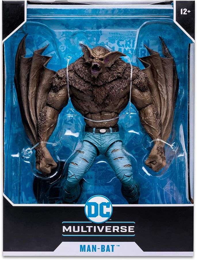 DC Multiverse DC Rebirth Man-Bat MegaFig Action Figure - figurineforall.com