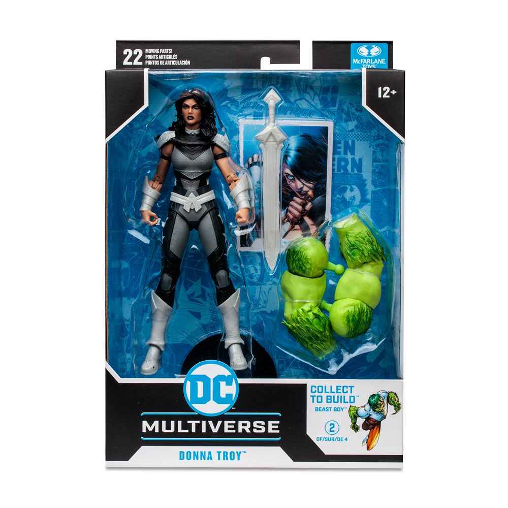 DC Multiverse Titans BAF Beast Boy - Donna Troy 7 Inch Action Figure