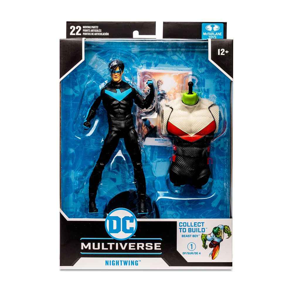 DC Multiverse Titans BAF Beast Boy - Nightwing 7 Inch Action Figure