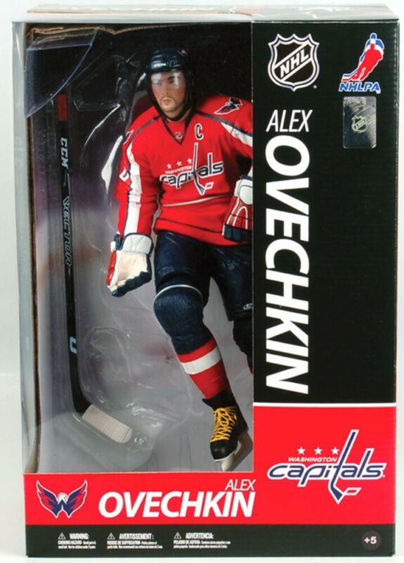 NHL Hockey Series 12 Inch - Alex Ovechkin Washington Capitals Red Jersey 12 Inch Action Figure - figurineforall.com