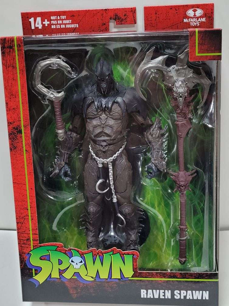 Spawn Comic Series Raven Spawn (Small Hook) 7 Inch Action Figure - figurineforall.com